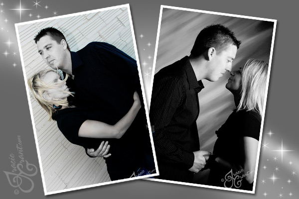 Engagement portrait by Tracie Grant