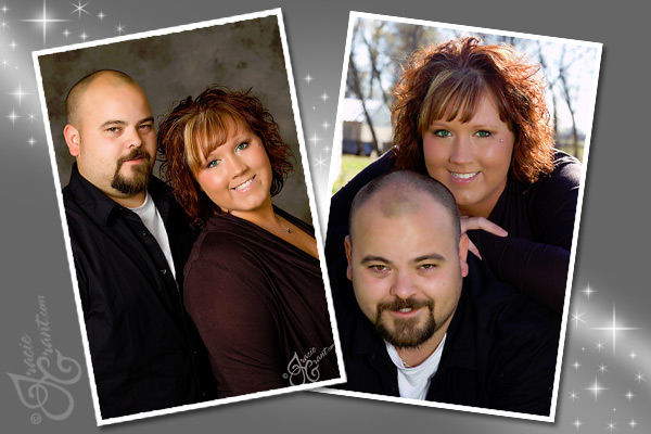 Engagement portrait by Tracie Grant