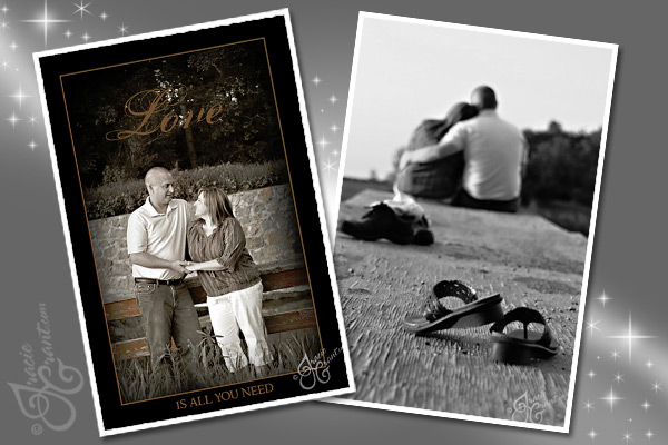 Engagement portrait by Tracie Grant