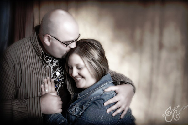 Engagement portrait by Tracie Grant