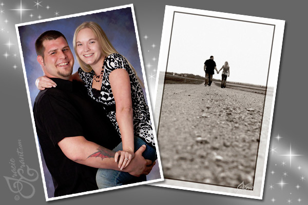 Engagement portrait by Tracie Grant
