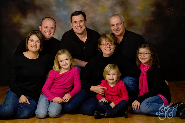 Families portrait by Tracie Grant