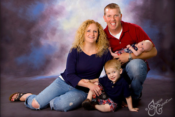 Families portrait by Tracie Grant