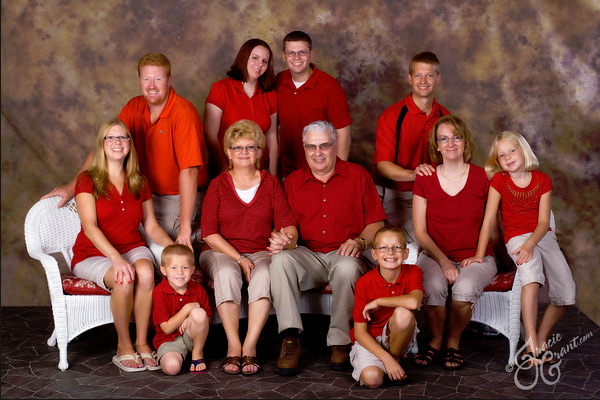 Families portrait by Tracie Grant