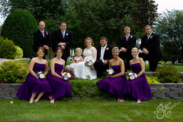 Wedding portrait by Tracie Grant