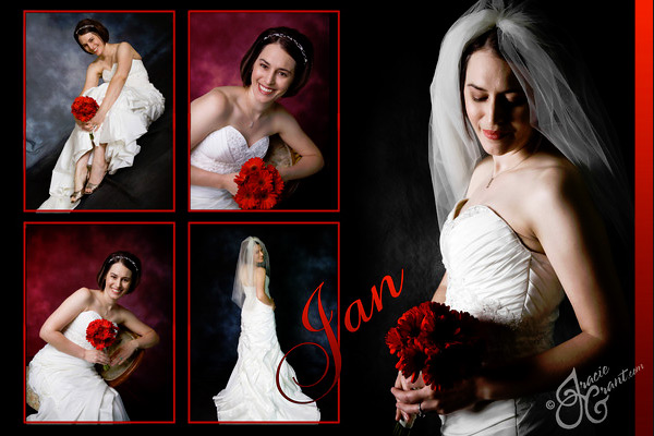 Wedding portrait by Tracie Grant
